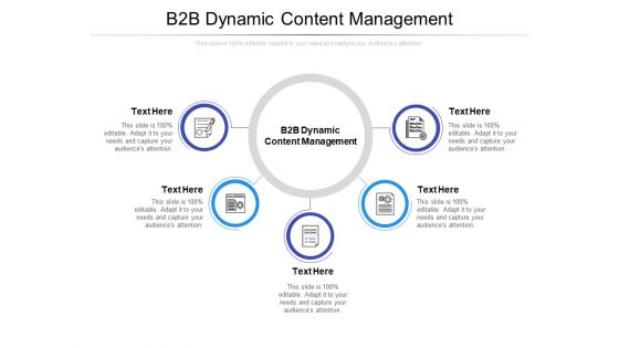 B2B Dynamic Content Management Ppt PowerPoint Presentation Professional Background Image Cpb Pdf