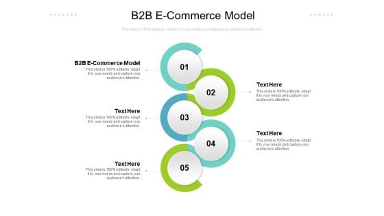 B2B E Commerce Model Ppt PowerPoint Presentation File Graphics Design Cpb