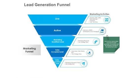 B2B Lead Generation Lead Generation Funnel Information PDF