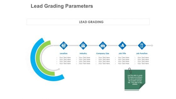 B2B Lead Generation Lead Grading Parameters Information PDF