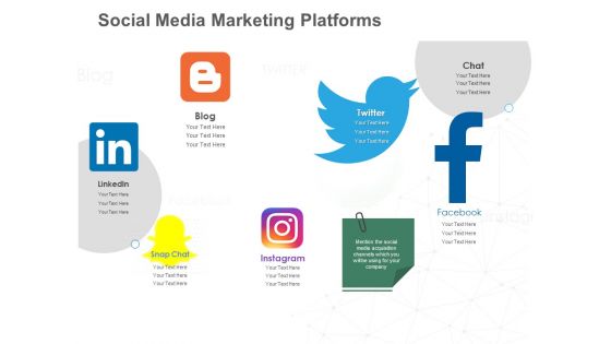 B2B Lead Generation Social Media Marketing Platforms Ppt Inspiration Ideas PDF