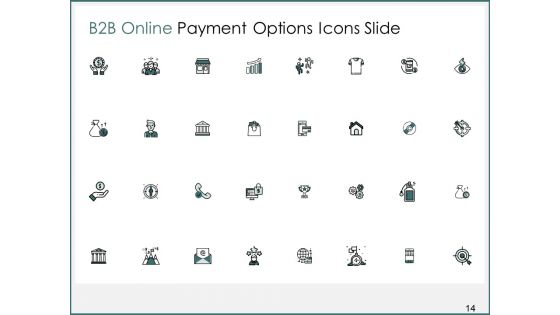 B2B Online Payment Options Ppt PowerPoint Presentation Complete Deck With Slides