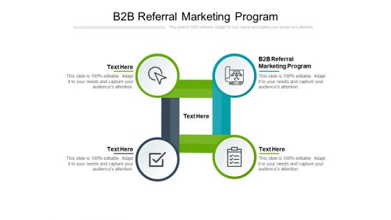 B2B Referral Marketing Program Ppt PowerPoint Presentation Summary Show Cpb