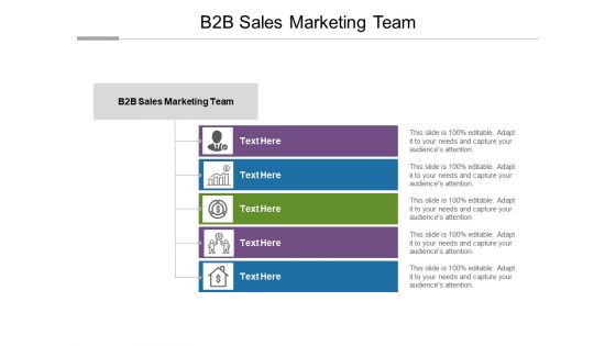 B2B Sales Marketing Team Ppt PowerPoint Presentation Model Clipart Images Cpb