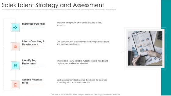 B2B Sales Procedure Counselling Sales Talent Strategy And Assessment Brochure PDF