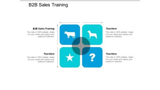 B2B Sales Training Ppt PowerPoint Presentation Ideas Professional Cpb