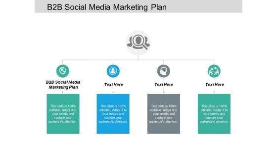 B2B Social Media Marketing Plan Ppt PowerPoint Presentation Professional Smartart Cpb