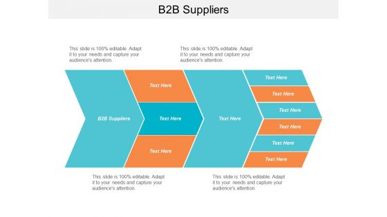 B2B Suppliers Ppt PowerPoint Presentation File Guide Cpb