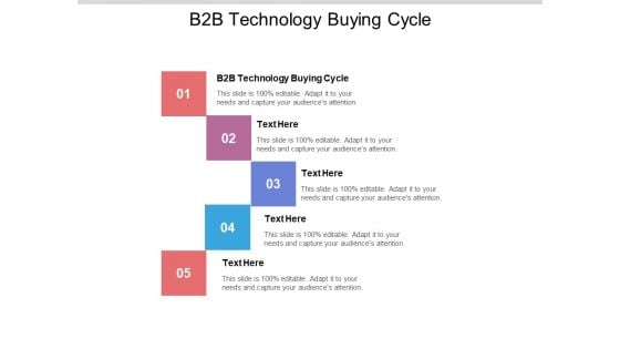 B2B Technology Buying Cycle Ppt PowerPoint Presentation Summary Introduction Cpb Pdf