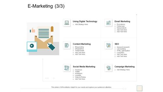 B2B Trade Management E Marketing Email Marketing Ppt Icon Example PDF