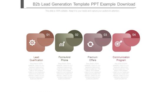 B2b Lead Generation Template Ppt Example Download