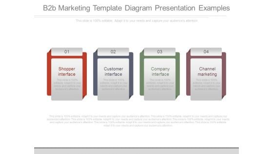 B2b Marketing Template Diagram Presentation Examples