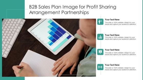 B2b Sales Plan Image For Profit Sharing Arrangements Partnerships Ppt PowerPoint Presentation Visual Aids Summary PDF