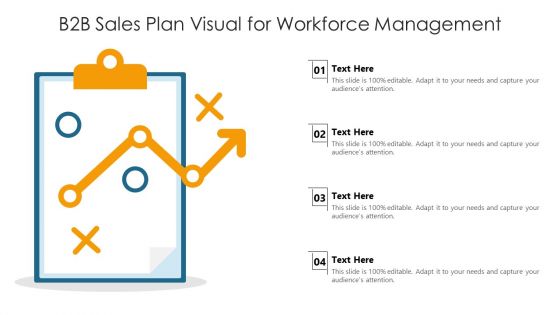 B2b Sales Plan Visual For Workforce Management Ppt PowerPoint Presentation Portfolio Visuals PDF