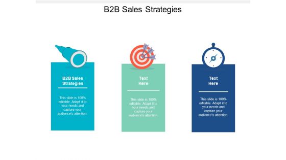 B2b Sales Strategies Ppt PowerPoint Presentation Inspiration Graphics Download Cpb