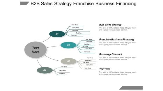 B2b Sales Strategy Franchise Business Financing Brokerage Contract Ppt PowerPoint Presentation File Good Cpb