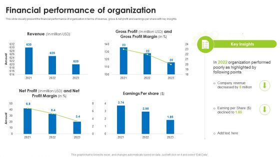 BI Technique For Data Informed Decisions Financial Performance Of Organization Guidelines PDF