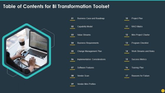 BI Transformation Toolset Ppt PowerPoint Presentation Complete With Slides