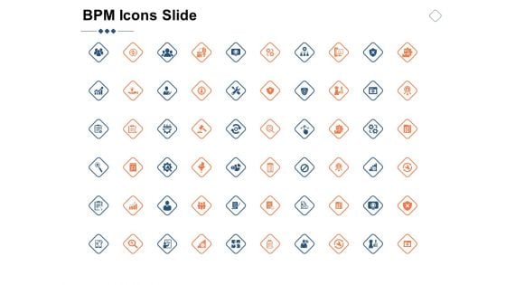 BPM Icons Slide Growth Ppt PowerPoint Presentation Outline Picture