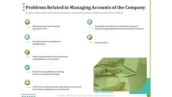 BPO Managing Enterprise Financial Transactions Problems Related In Managing Accounts Of The Company Topics PDF