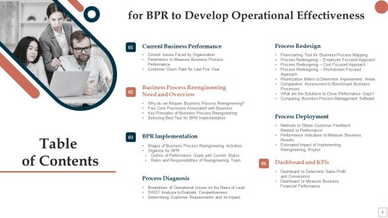 BPR To Develop Operational Effectiveness Ppt PowerPoint Presentation Complete Deck With Slides Slide03