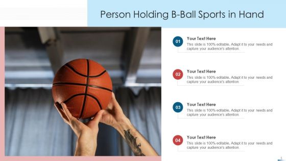 B Ball Sports Ppt PowerPoint Presentation Complete With Slides