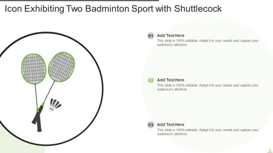 Badminton Sport Ppt PowerPoint Presentation Complete With Slides
