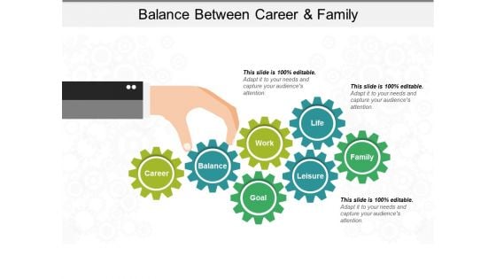 Balance Between Career And Family Ppt PowerPoint Presentation Show Rules
