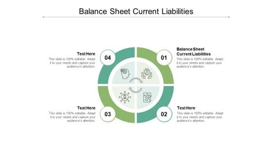 Balance Sheet Current Liabilities Ppt PowerPoint Presentation Portfolio Grid Cpb