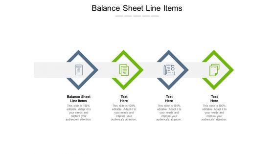 Balance Sheet Line Items Ppt PowerPoint Presentation Icon Portfolio Cpb Pdf