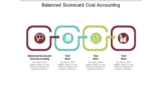 Balanced Scorecard Cost Accounting Ppt PowerPoint Presentation Outline Objects Cpb