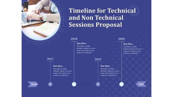 Balancing Skill Development Timeline For Technical And Non Technical Sessions Proposal Introduction PDF