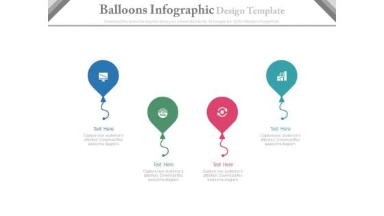 Balloons Infographic Design Template Powerpoint Template