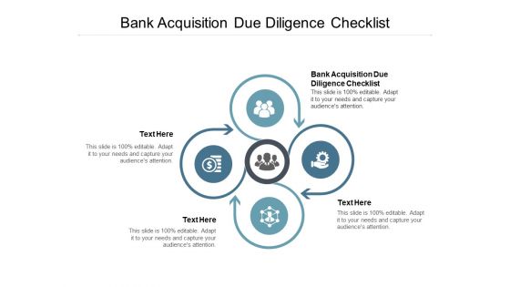 Bank Acquisition Due Diligence Checklist Ppt PowerPoint Presentation Infographics Design Inspiration