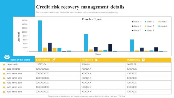 Bank And Finance Risk Management Tools And Methodologies Credit Risk Recovery Microsoft PDF