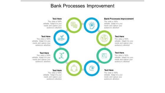 Bank Processes Improvement Ppt PowerPoint Presentation Inspiration Information Cpb Pdf