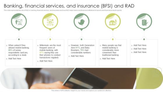Banking Financial Services And Insurance Bfsi And Rad Rapid Application Building RAB Model Sample PDF