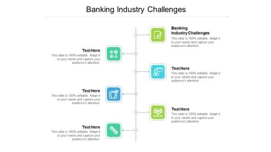 Banking Industry Challenges Ppt PowerPoint Presentation Professional Inspiration Cpb Pdf