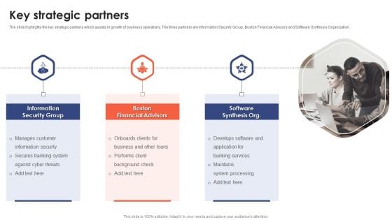 Banking Institution Company Profile Key Strategic Partners Structure PDF