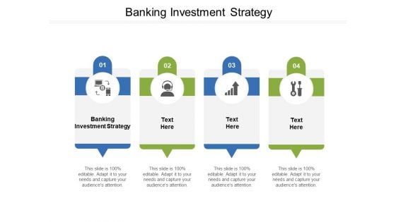 Banking Investment Strategy Ppt PowerPoint Presentation Infographics Brochure Cpb