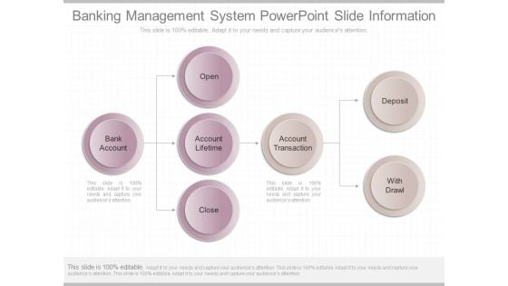 Banking Management System Powerpoint Slide Information Banking Management System Powerpoint Slide Information