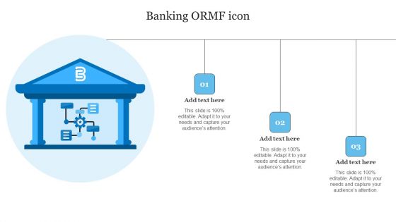 Banking ORMF Icon Ppt PowerPoint Presentation Show Graphics Tutorials PDF