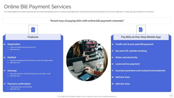 Banking Operations Model Revamp Plan Online Bill Payment Services Download PDF