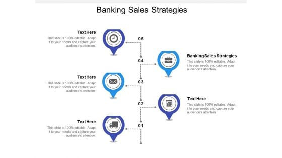 Banking Sales Strategies Ppt PowerPoint Presentation Icon Brochure Cpb