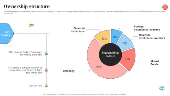 Banking Solutions Company Overview Ownership Structure Designs PDF