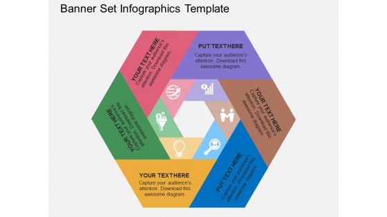 Banner Set Infographics Template Powerpoint Template