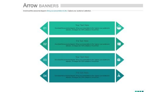 Banners For Income Statement And Balance Sheet Powerpoint Template