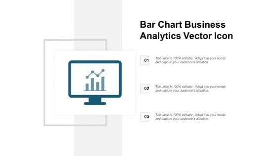 Bar Chart Business Analytics Vector Icon Ppt PowerPoint Presentation Layouts Shapes