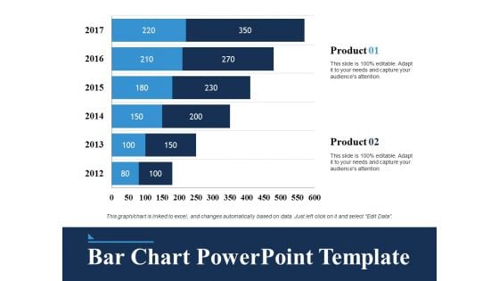 Bar Chart Free PowerPoint Slide