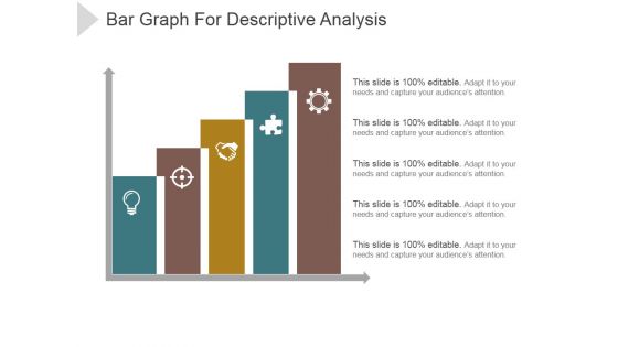 Bar Graph For Descriptive Analysis Ppt PowerPoint Presentation Shapes